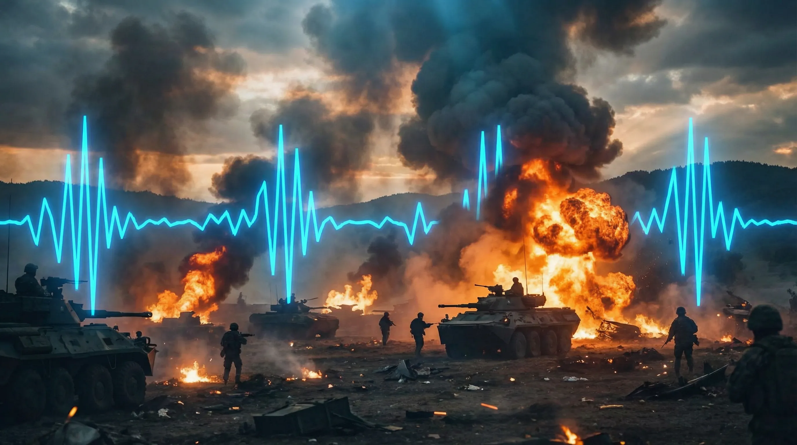 善良的美人妻 激烈战场音效场景